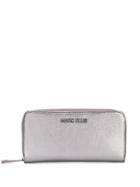 Marc Ellis Logo Plaque Wallet - Silver