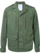Mr. Gentleman Notched Lapel Military Jacket