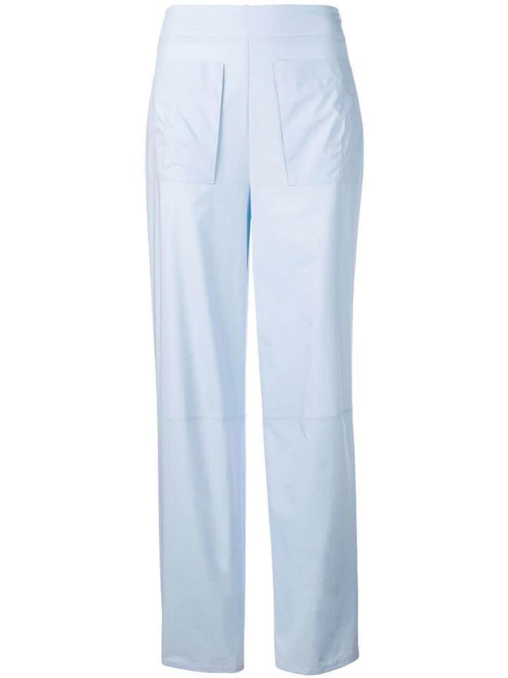 Roberto Collina High-waisted Trousers - Blue