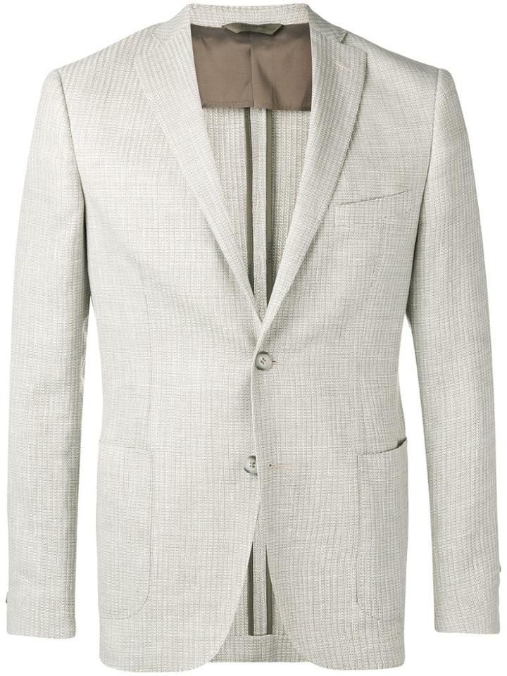 Tonello Textured Blazer - Neutrals