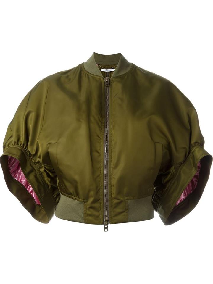 Givenchy Cocoon Sleeve Bomber Jacket