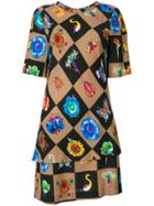 Etro Argyle Midi Dress - Multicolour