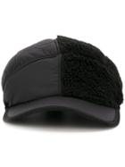 Cottweiler Contrast Texture Cap Hat, Men's, Black, Acrylic/polyester/nylon