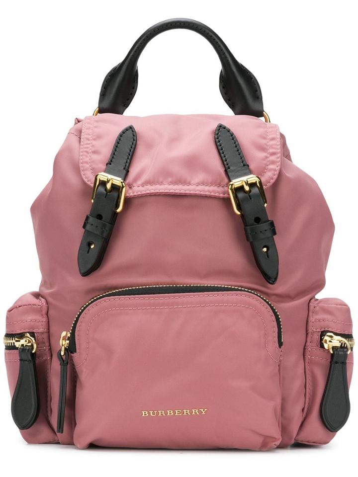 Burberry The Small Rucksack - Pink & Purple