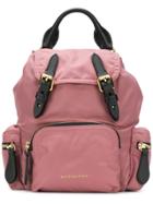 Burberry The Small Rucksack - Pink & Purple