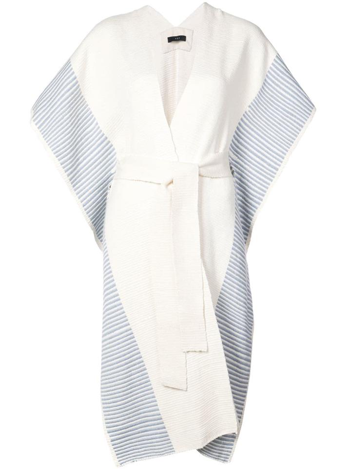 Voz Striped Edge Kaftan - Neutrals