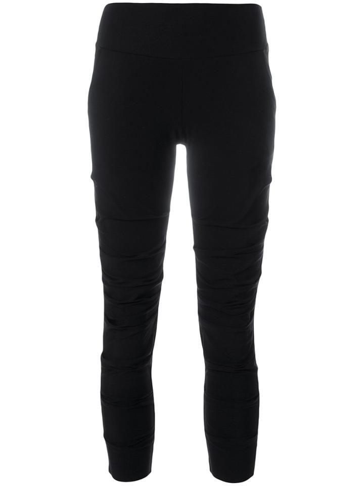 Lost & Found Ria Dunn Cropped Fitted Leggings - Black