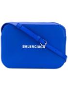Balenciaga Everyday Aj Camera Crossbody Bag - Blue