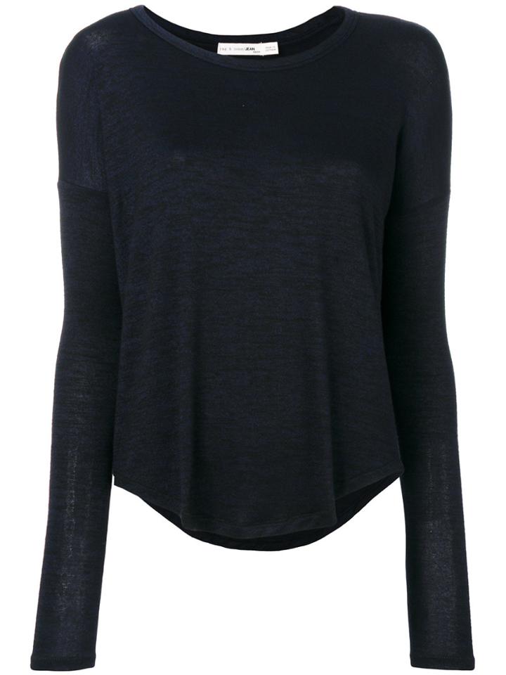 Rag & Bone /jean Long Sleeve T-shirt - Brown
