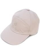 Loro Piana - Embroidered Logo Cap - Men - Linen/flax/polyamide - M, Nude/neutrals, Linen/flax/polyamide