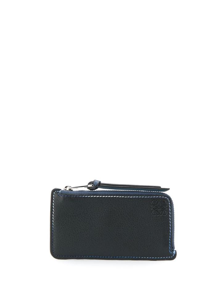 Loewe Top-zip Card Holder - Black