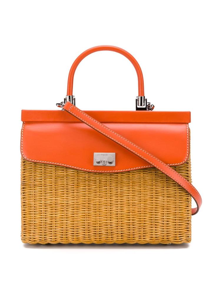 Rodo Medium Tote Bag - Orange