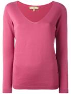 Fay V-neck Knit Jumper