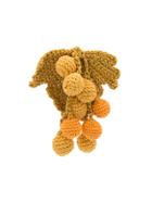 Rosie Assoulin Knit Grape Earrings - Yellow & Orange