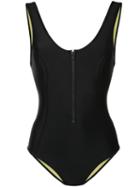 Duskii - Maui Coastal Swimsuit - Women - Neoprene - 10, Black, Neoprene