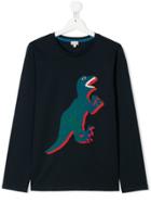 Paul Smith Junior Teen Dinosaur T-shirt - Blue