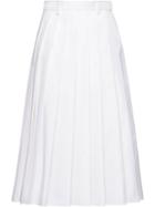 Prada Poplin Skirt - White