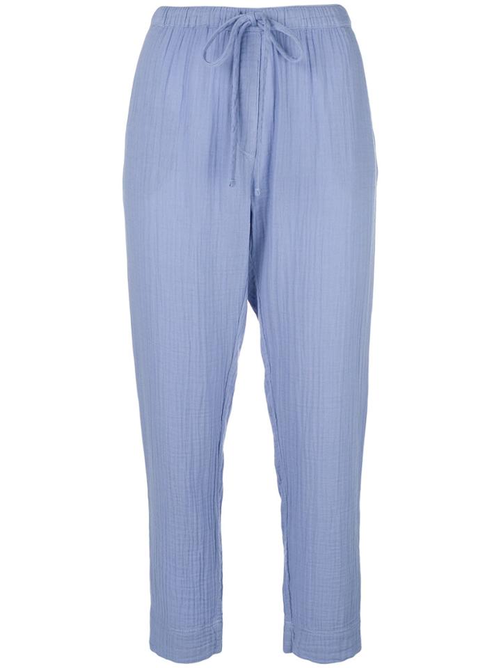 Xirena Drawstring Waist Trousers - Blue