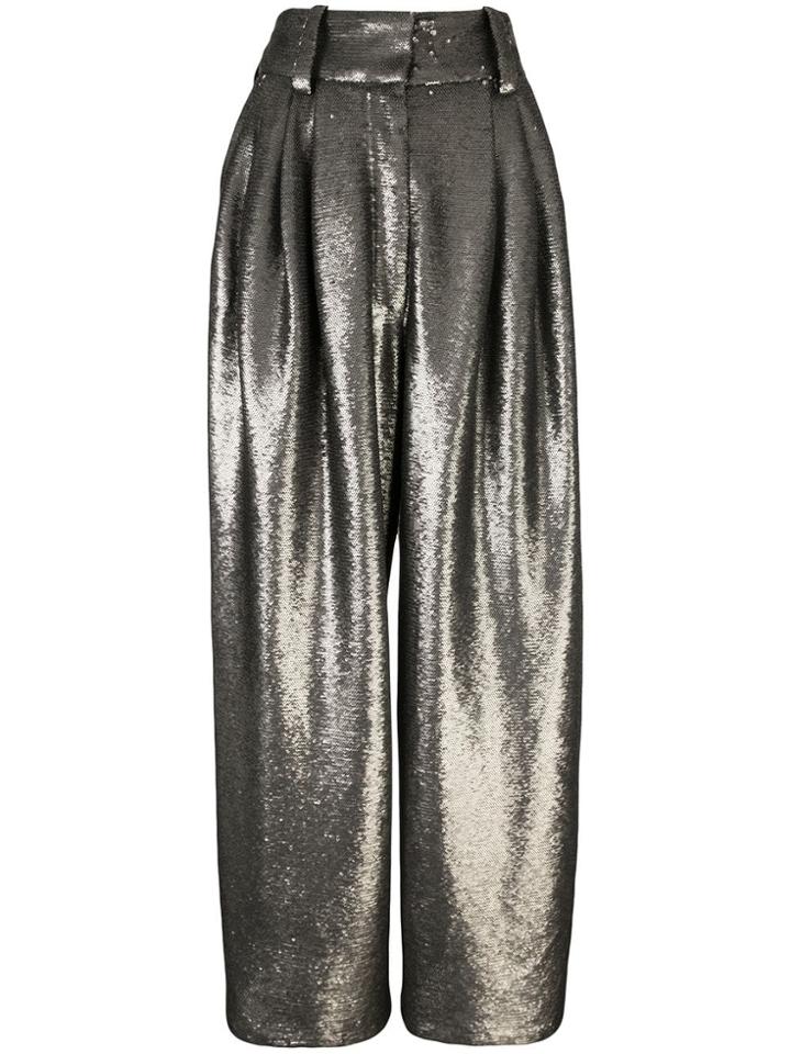 Marc Jacobs Micro-sequin Trousers - Grey