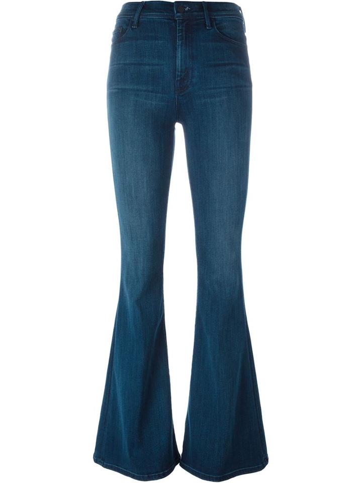 Mother Super Cruiser Jeans, Women's, Size: 29, Blue, Lyocell/cotton/polyester/spandex/elastane