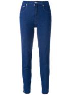 Moschino Pre-owned Cropped Jeans - Blue
