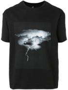 Thom Krom Thunderstorm Printed T-shirt - Black