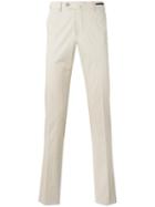 Pt01 Cross Pattern Trousers, Men's, Size: 50, Nude/neutrals, Cotton/spandex/elastane
