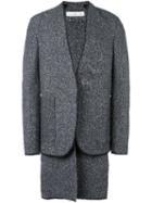 Golden Goose Deluxe Brand 'roy' Tweed Jacket, Men's, Size: Small, Black, Silk/nylon/polyester/virgin Wool