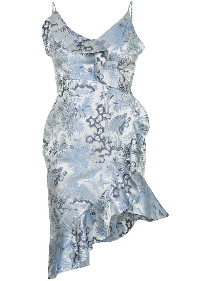 Alice Mccall Asymmetric Mini Dress - Blue