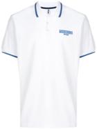 Moschino Logo Short-sleeve Polo Shirt - White