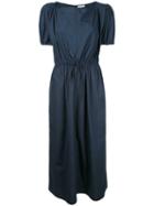 Caramel - Boho Dress - Women - Cotton - 10, Women's, Blue, Cotton