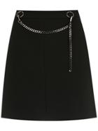 Nk Chain Detail Skirt - White