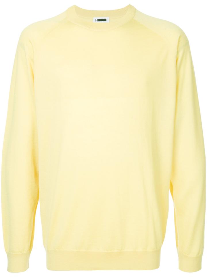H Beauty & Youth Cashmere Classic Sweater - Yellow & Orange