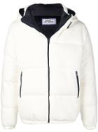 Lc23 Padded Zipped Jacket - White