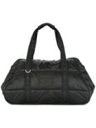 Chanel Vintage Sports Line Cc Logo Travel Bag - Black