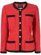 Chanel Pre-owned Long Sleeve Jacket - Red