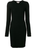 Michael Michael Kors Fitted Sweater Dress - Black