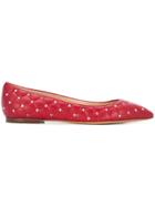 Valentino Valentino Qw2s0h90nsn 0ro Leather - Red