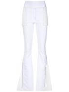 Andrea Bogosian Wide Leg Trousers - White