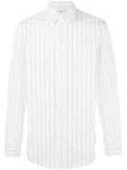 Vivienne Westwood Man Striped Shirts, Men's, Size: 46, White, Cotton