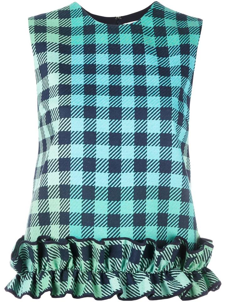 Victoria Victoria Beckham Gingham Check Top