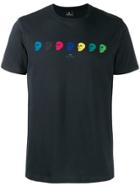 Ps Paul Smith Skulls Print T-shirt - Blue