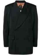Jean Paul Gaultier Vintage 1980's Double-breasted Blazer - Black