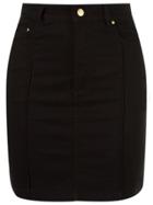 Amapô Straight Jeans Skirt - Blue
