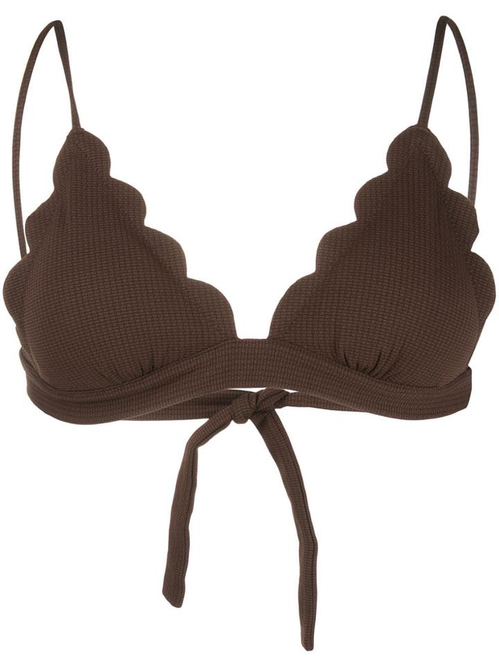 Marysia Santa Clara Bikini Top - Brown