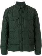 Ami Alexandre Mattiussi Snap-buttonned Quilted Jacket - Green