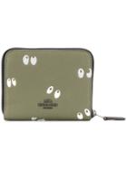 Coach Applique Detail Wallet - Green