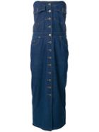 Jean Paul Gaultier Vintage Denim Dress - Blue