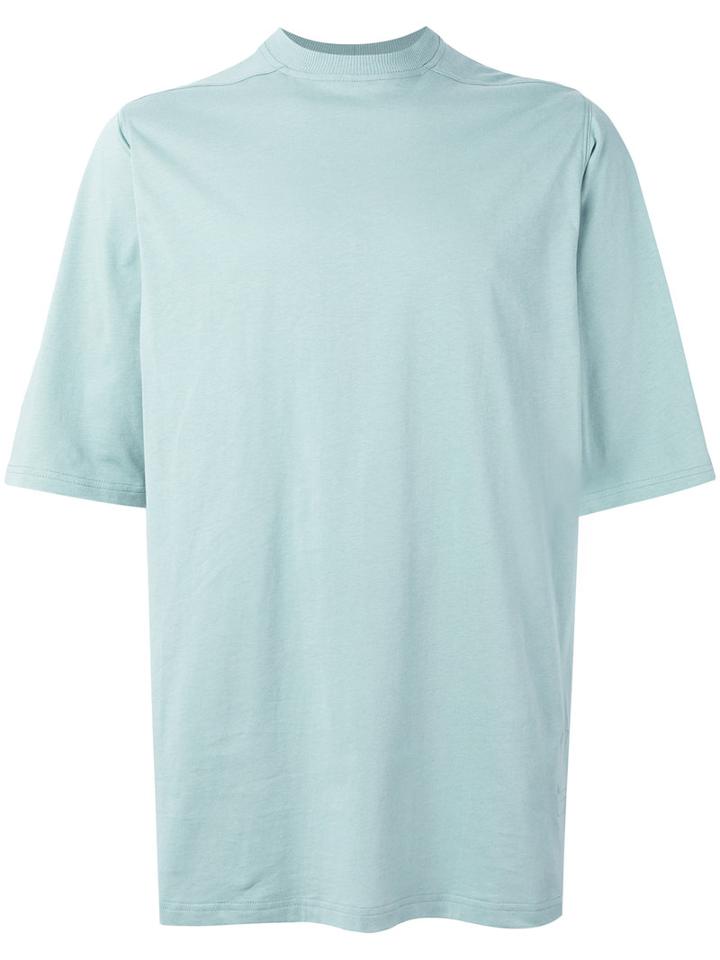 Rick Owens Drkshdw Jumbo T-shirt, Men's, Green, Cotton