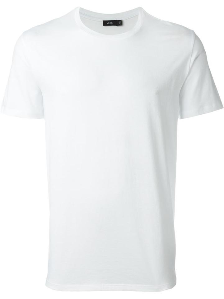 Vince Classic T-shirt, Men's, Size: Xl, White, Cotton